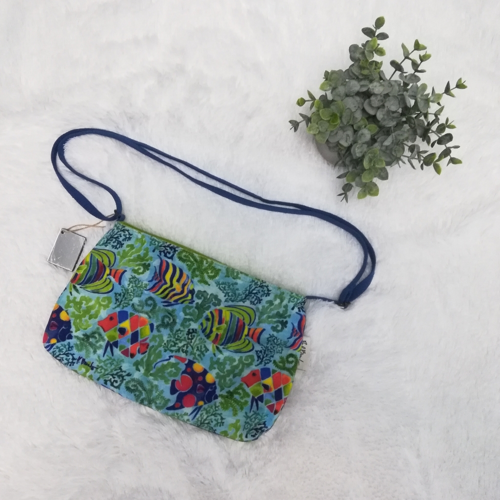 💓 Paul Brent ocean fish theme Crossbody purse